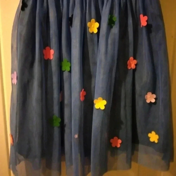 Hanna Andersson floral tulle dress-size 10 NWOT - Picture 3 of 8